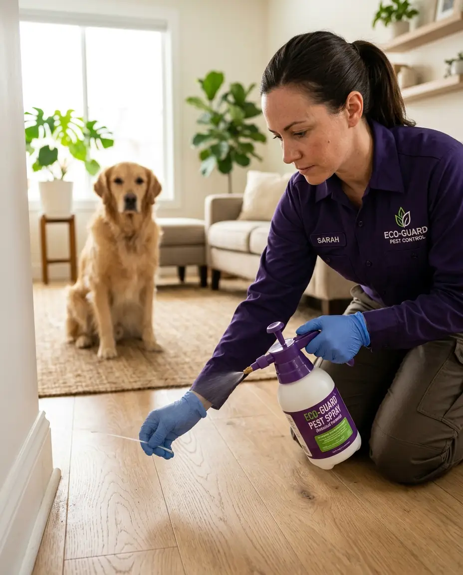 Safe pest control process